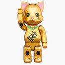 Bearbrick NY@Brick Invited Cat Gold-Plated 400%