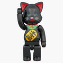 Bearbrick NY@Brick Maneki Neko 400% Black