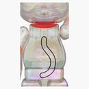 Bearbrick Ny@brick Maneki Neko Ten Man Ryo 100% & 400% Set Transparent