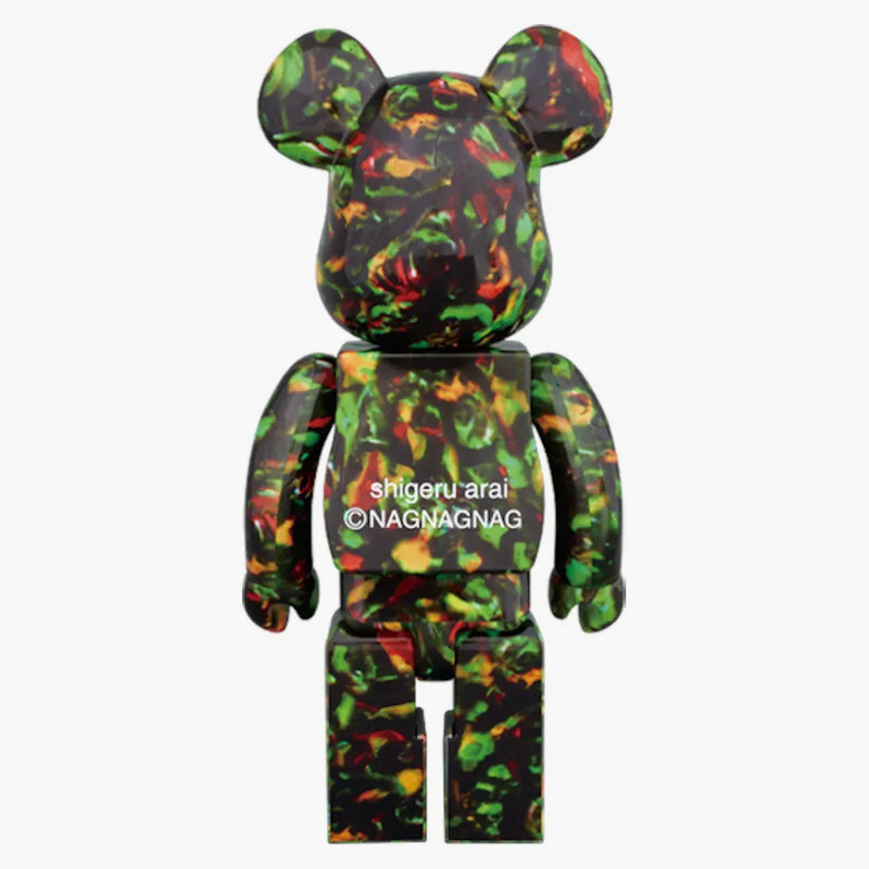 Bearbrick Nagnagnag Yotsume 400% zielony
