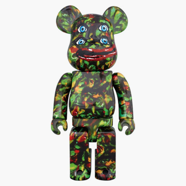 Bearbrick Nagnagnag Yotsume 400% zielony