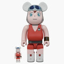 Bearbrick Netflix Time Patrol Ream 100% & 400% Set