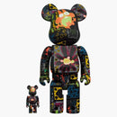 Bearbrick New Akatsuka Nyarome & Beshi 100% & 400% set