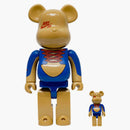 Bearbrick Nike SB 100% & 400% set Bearbrick Blue/Brown