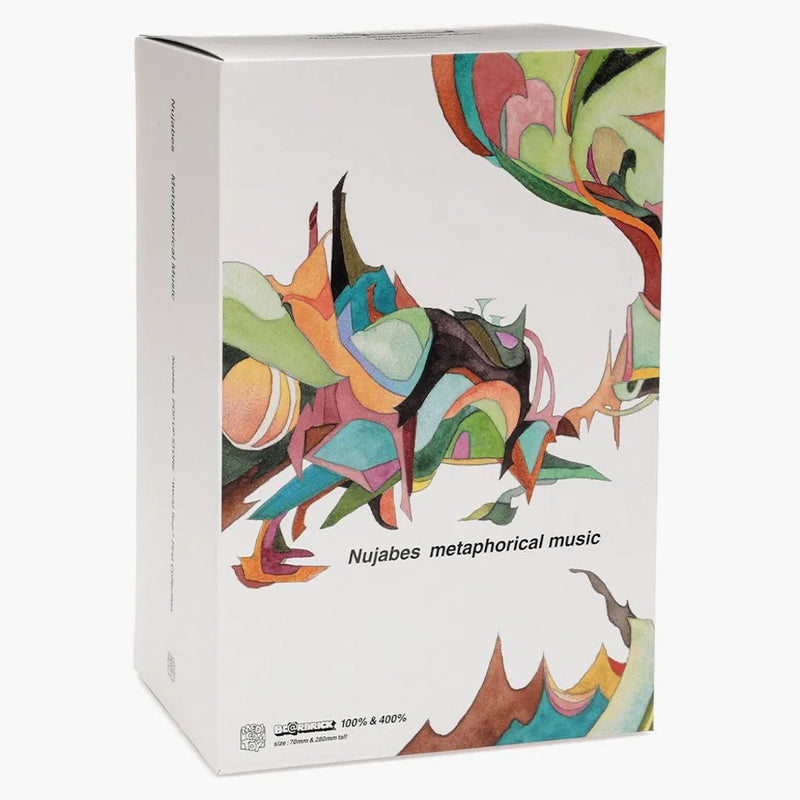 Bearbrick Nujabes (metaforická hudba) 100% a 400% sada