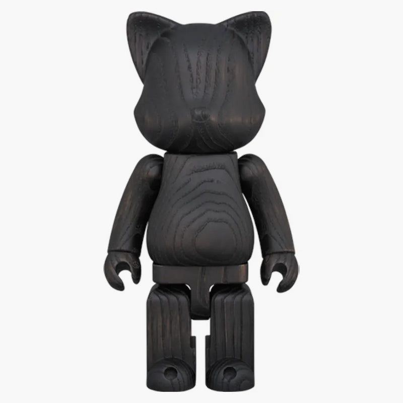 Bearbrick Nyabrick Karimoku Black Cat Floatation 400% Black