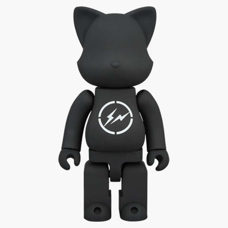 Bearbrick Nyabrick The ConovE x Fragment 400% Black