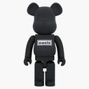 Oasis Bearbrick 1000% di gomma nera