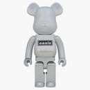 Bearbrick Oasis 1000% White Crome