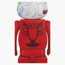 Bearbrick Oculus Orbus 100% & 400% set Multi