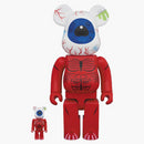 Bearbrick Oculus Orbus 100% & 400% set Multi