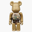 Bearbrick Ogata Korin's Fujin Raijin 4 PC set 100% & 400% set