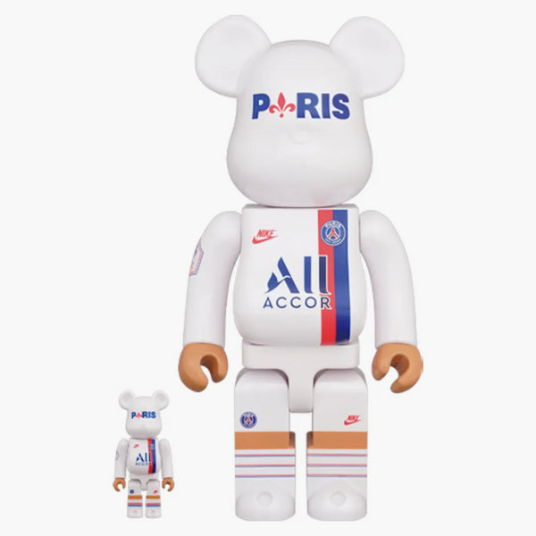 Bearbrick Paris Saint-Germain 100% & 400% uppsättning