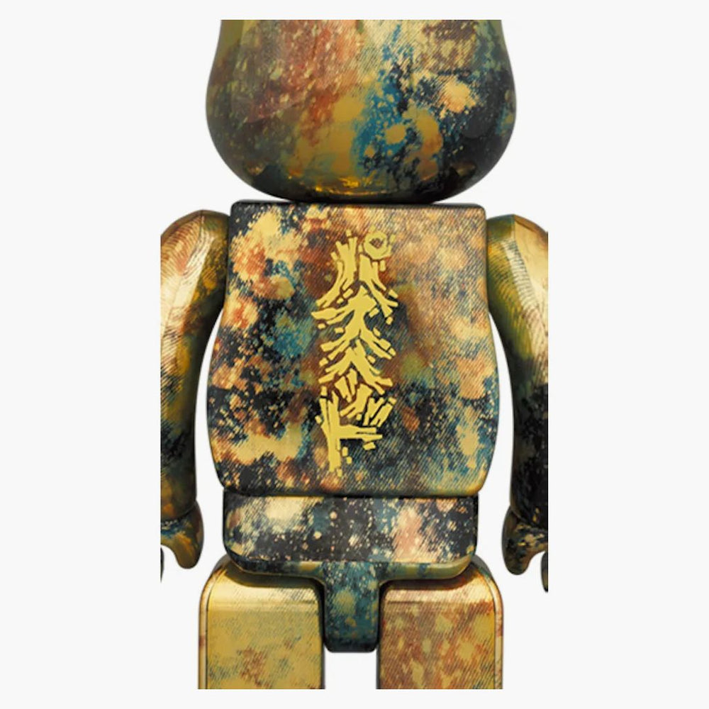 BE@RBRICK × PUSHEAD  GOLD 100% & 400% Bearbrick Pushead Gold Set - Buy at Hypeneedz