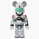 Bearbrick Patlabor Av-98 Ingram 100% & 400% Set Silver