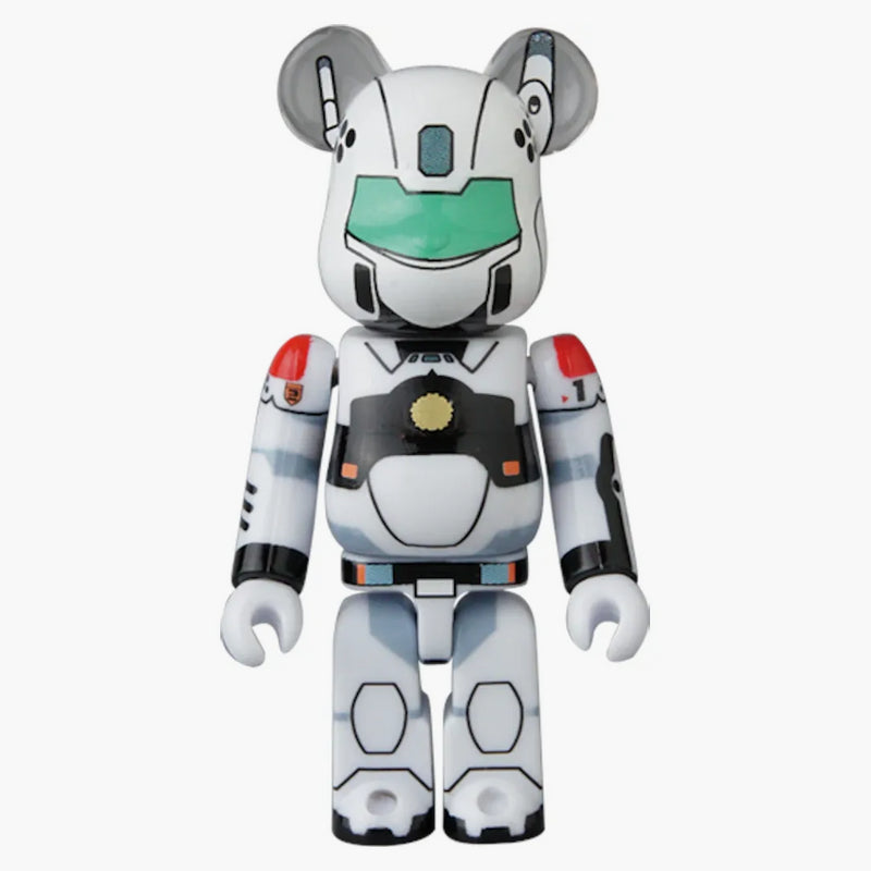 Bearbrick Patlabor AV-98 Ingram 100% & 400% set Silver