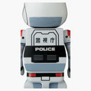 Bearbrick Patlabor Av-98 Ingram 100% & 400% Set Silver