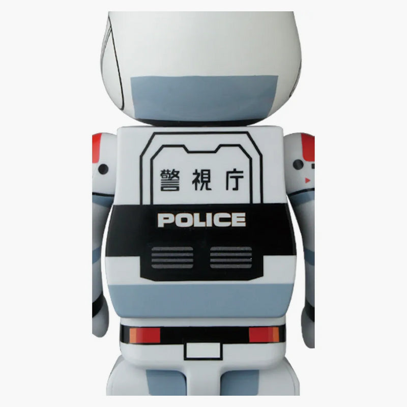 Bearbrick Patlabor AV-98 Ingram 100% & 400% set Silver
