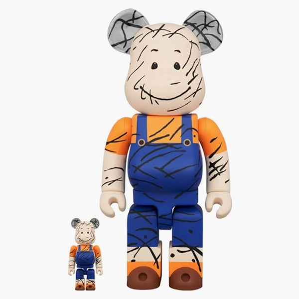 Bearbrick arašídy Pigpen 100% & 400% sada