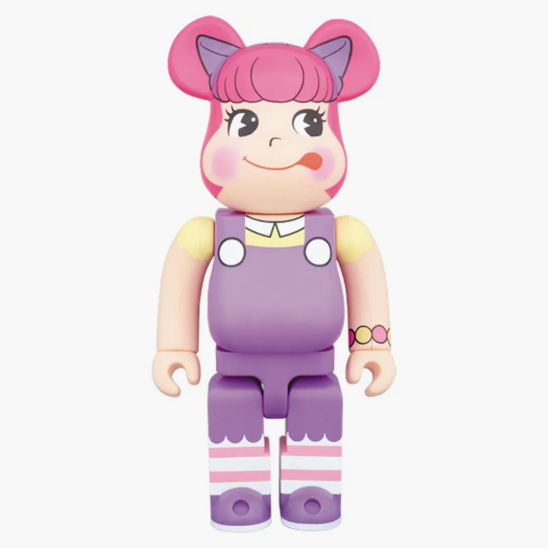 Bearbrick Pecola Chan 100% a 400% sada fialová