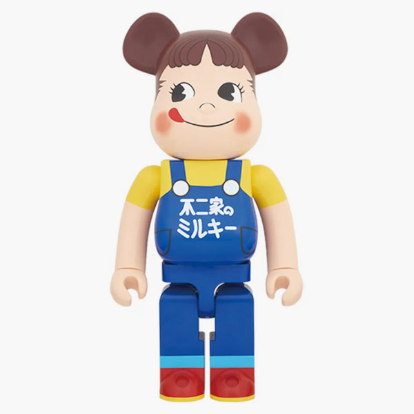 Bearbrick Peko-chan Milky 65th Anniversary 1000% Multi