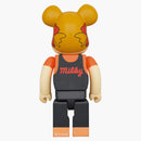 Bearbrick Peko-chan Coffee Milky 100% e 400% Set