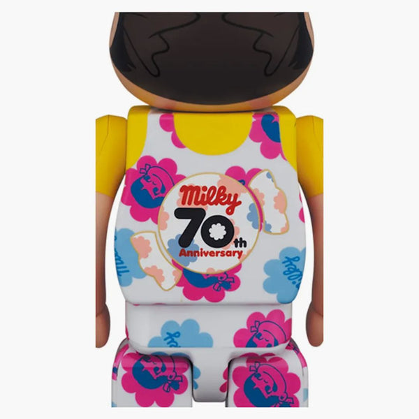 Bearbrick Peko-chan Milky 70. výročí 100% a 400% sada