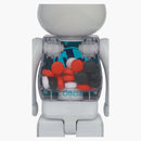 Bearbrick PIL 1000% cromo ver.