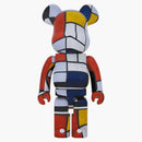Bearbrick Piet Mondrian 1000% Multi