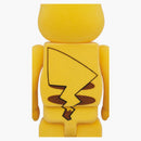 Bearbrick Pikachu Flocky Ver. 100% e 400% set