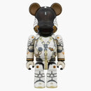 Bearbrick giocando al 100% e 400% set