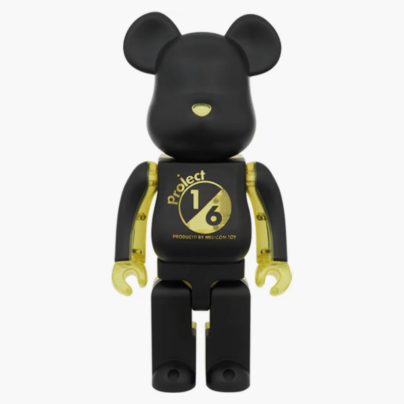 Project Bearbrick 1/6 400% giallo/ nero