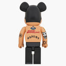 Bearbrick Punk Drunkers Tattoo Guy 1000% Multi