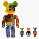 Bearbrick Pushead 4 Pc Set 100% & 400% Set Multi