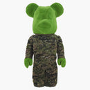 Bearbrick ReadyMade X FCREAL Bristol 1000% Green