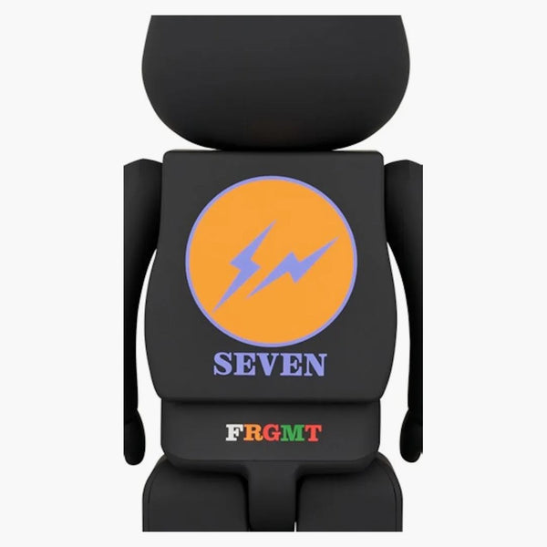 Bearbrick Robert Indiana X Fragment Design 100% & 400% Set Black/White