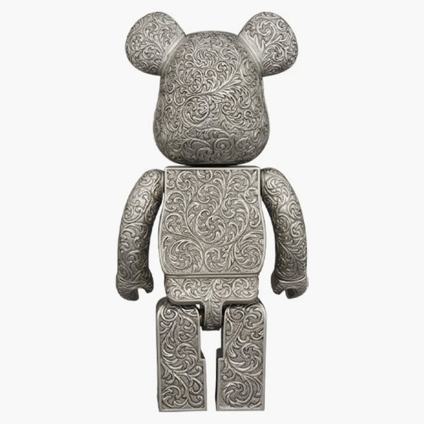 Bearbrick Royal Selangor Arabesque Classic 400% Silver