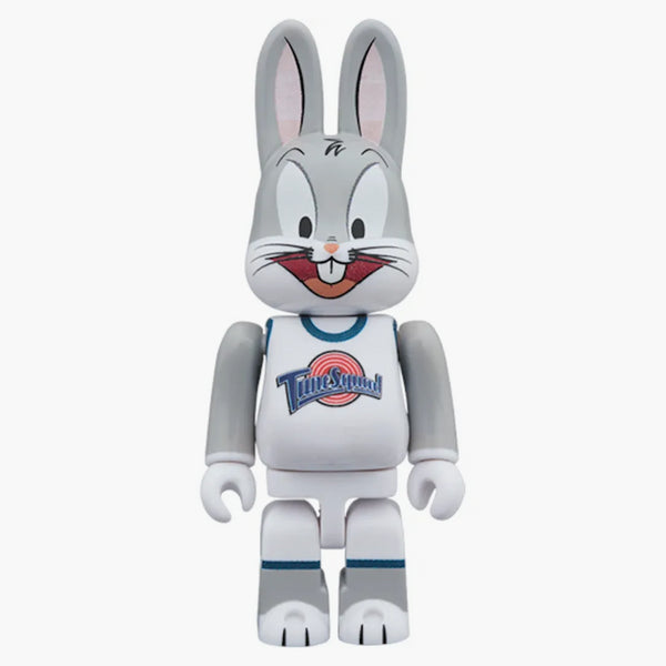 Bearbrick X Space Jam Rabbrick Bugs Bunny 100% & 400% Set Gray