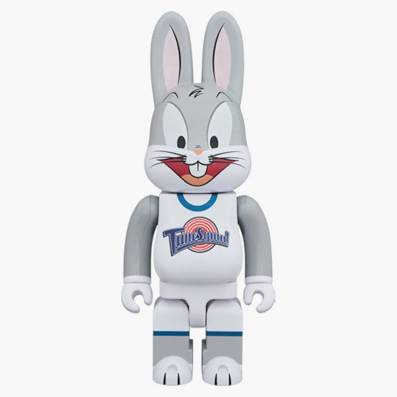 Bearbrick X Space Jam Rabbrick Bugs Bunny 100% & 400% Set Grey