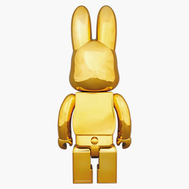 Bearbrick Rabbrick Chrome 400% Gold