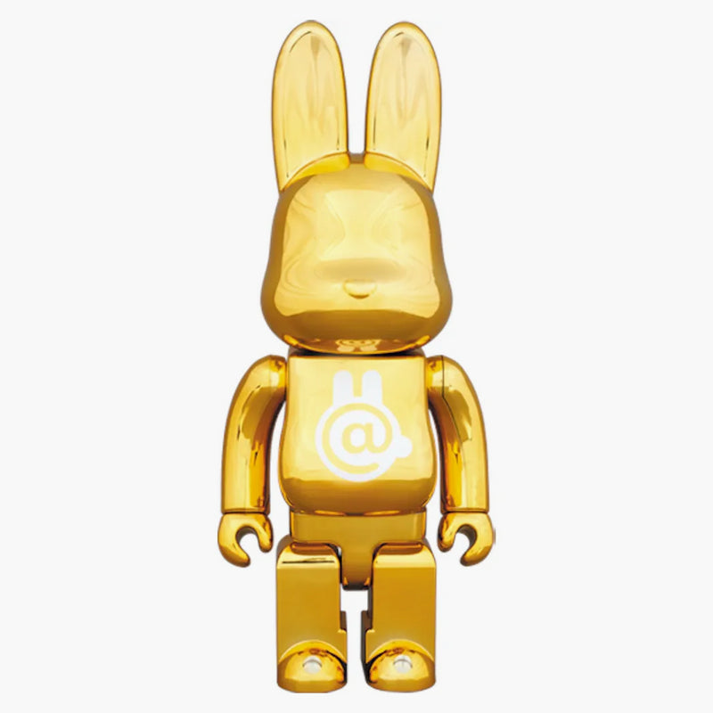 Bearbrick Rabbrick Chrome 400% Gold