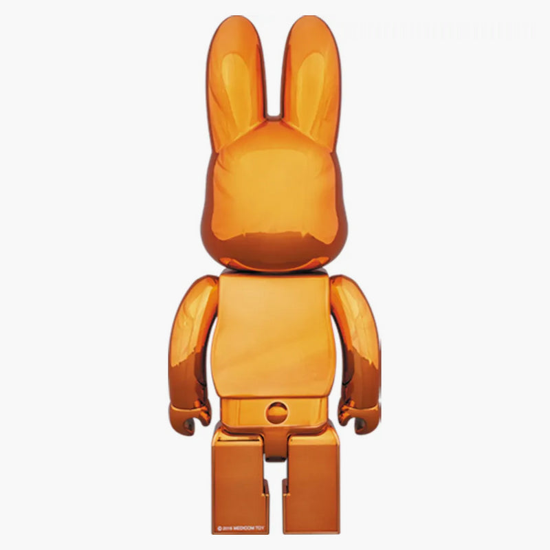Bearbrick Rabbrick Chrome 400% Orange