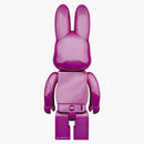 Bearbrick Rabbrick Chrome 400% pink