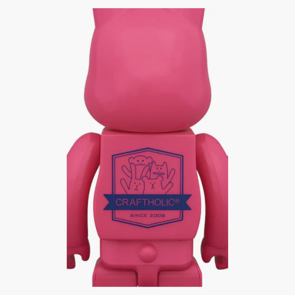 Bearbrick Rabbrick Craftolic 100% & 400% Set Pink