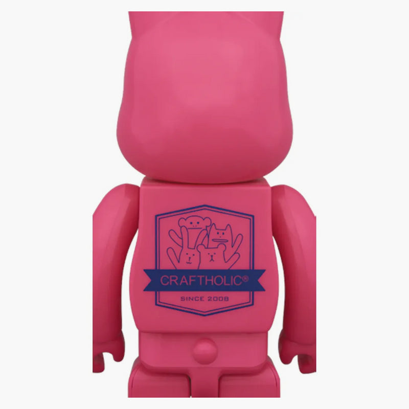 Bearbrick Rabbrick Craftolic 100% & 400% Set Pink