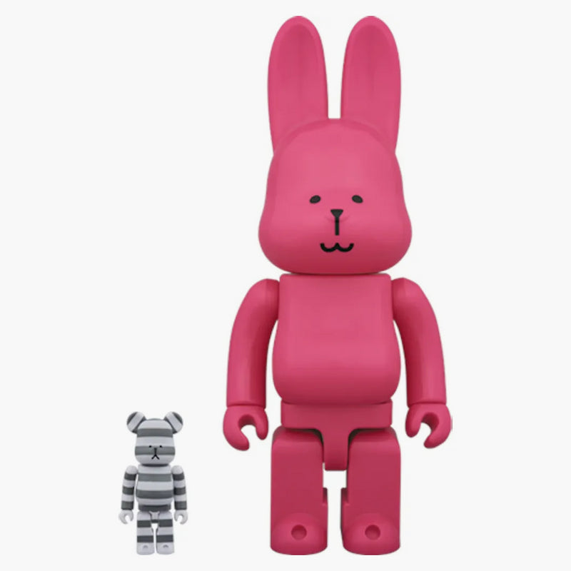 Bearbrick Rabbrick Craftolic 100% & 400% Set Pink