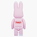 Disfraz de Rabbrick Bearbrick Peko-chan 400% Pink