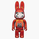 Bearbrick Rabbrick Tatumi 400% Red Plated