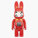 Bearbrick Rabbrick Tadama 400% red