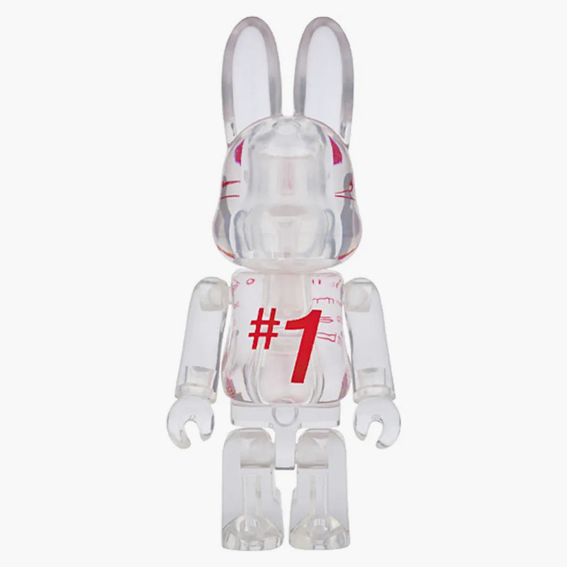 Fragment Bearbrick Rabbrick čistý 100% červená